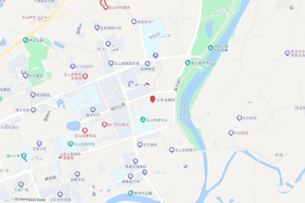 云海金麟府位置交通图