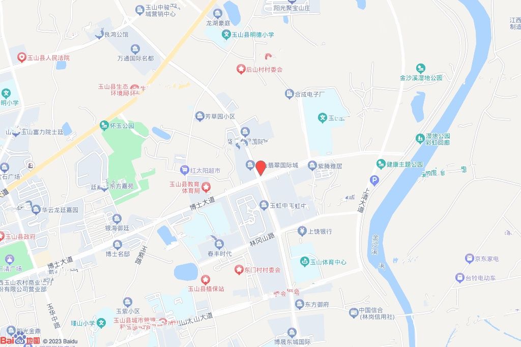 清华府位置交通图