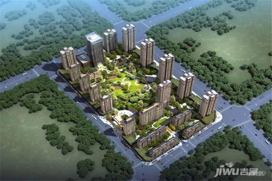 玉虹中央公园实景图1