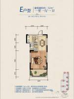 翰林华府
                                                            1房1厅1卫
